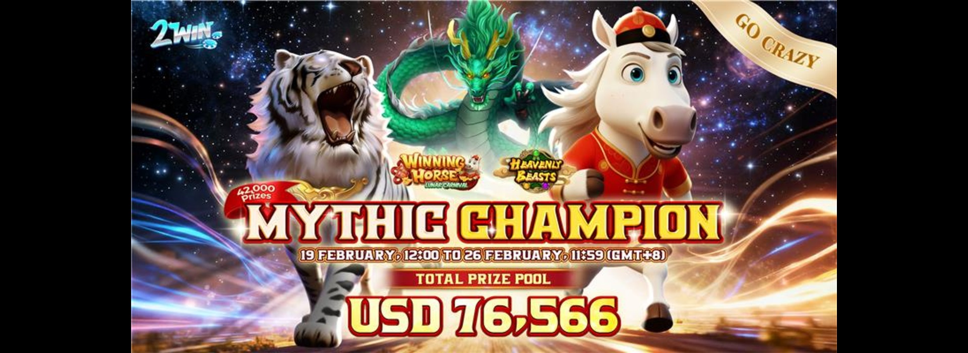 Mythic Champion : 2win Go-Crazy Competition